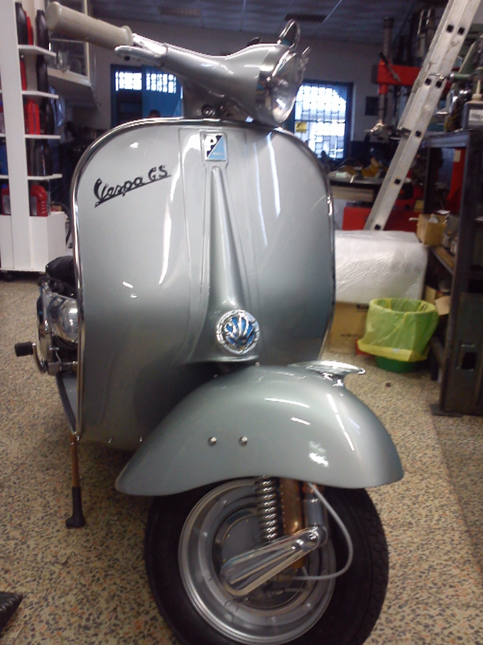 Restauro de Vespa 150 c.c. GS VS2 (1956)